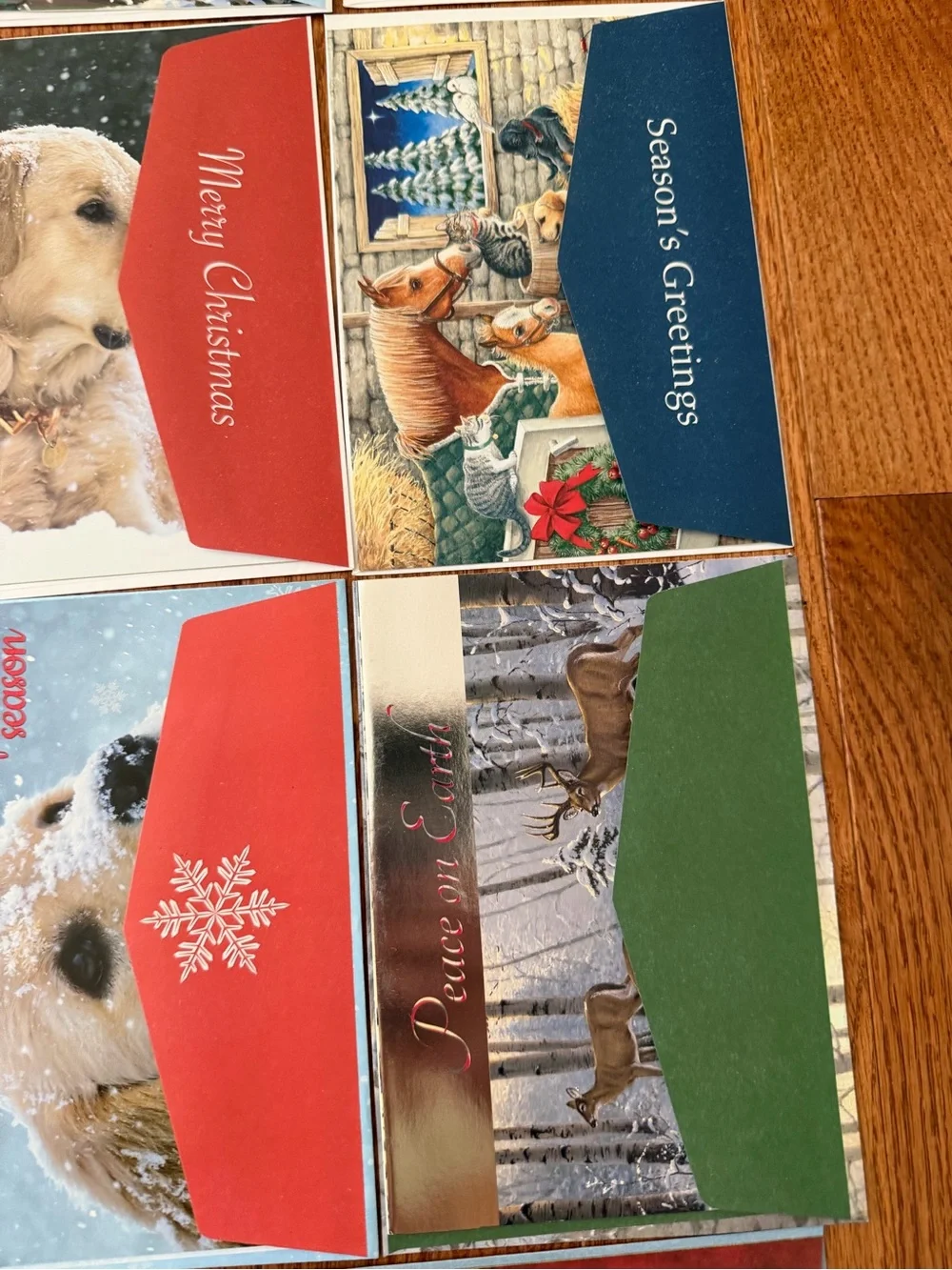 New Lot of 11 Assorted Christmas Holiday Greeting Cards